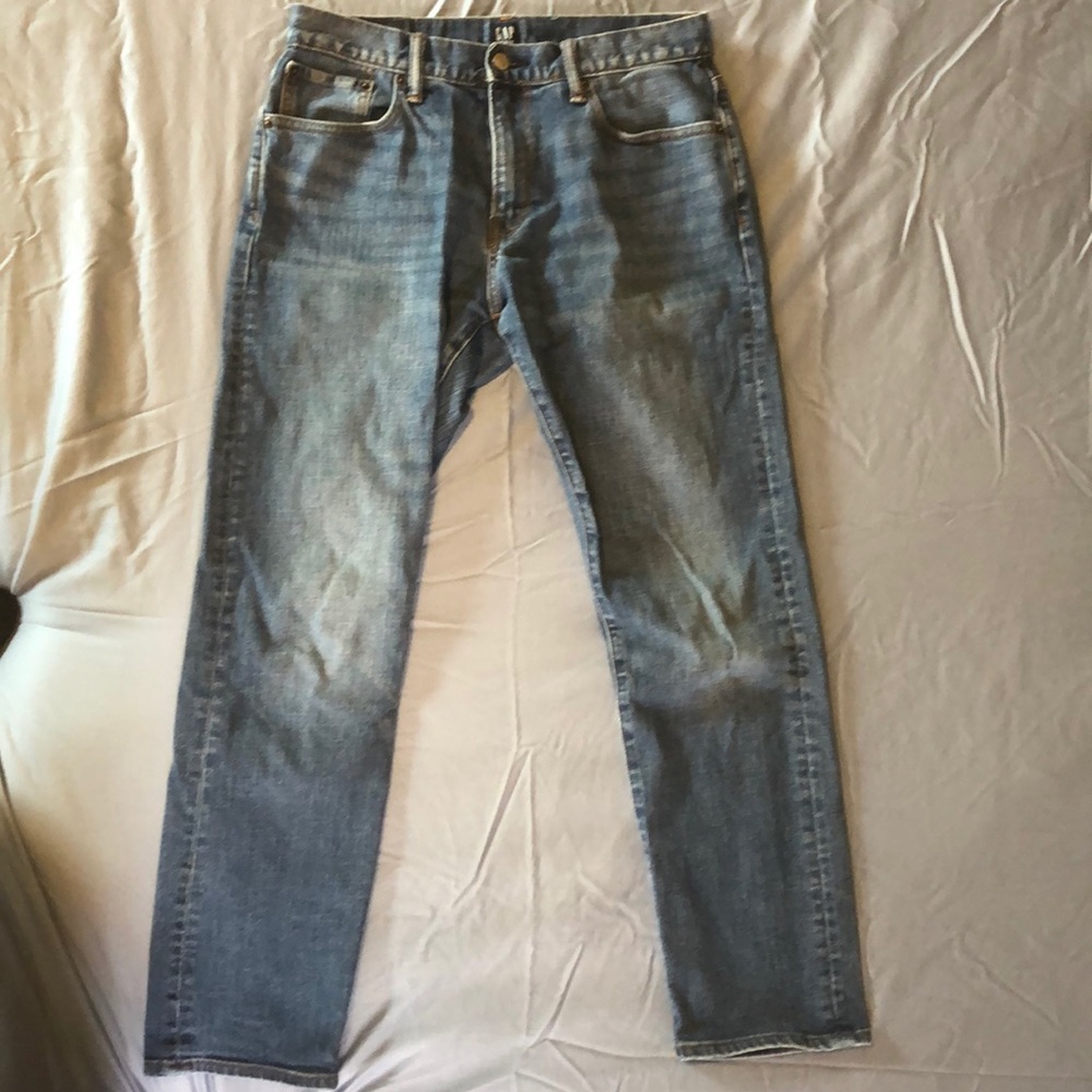Gap 30X30 Athletic Jeans Medium Wash